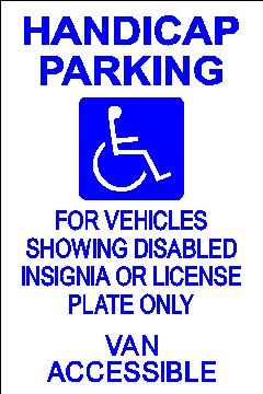 disabled sign