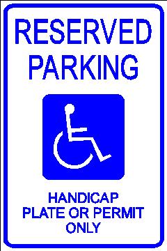 disabled sign