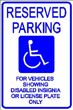 disabled sign